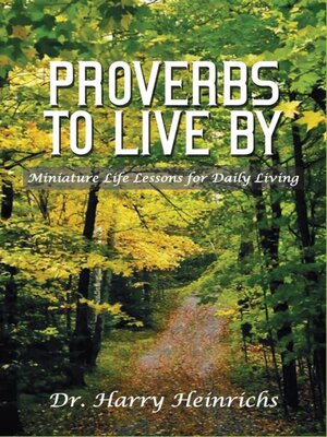 cover image of Proverbs to Live By